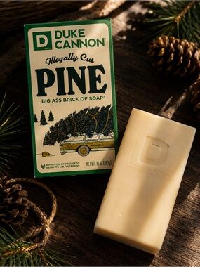 Duke Cannon Pine Soap Bar - Cream